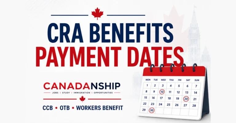 cra benefits payment dates 2026 - 2027