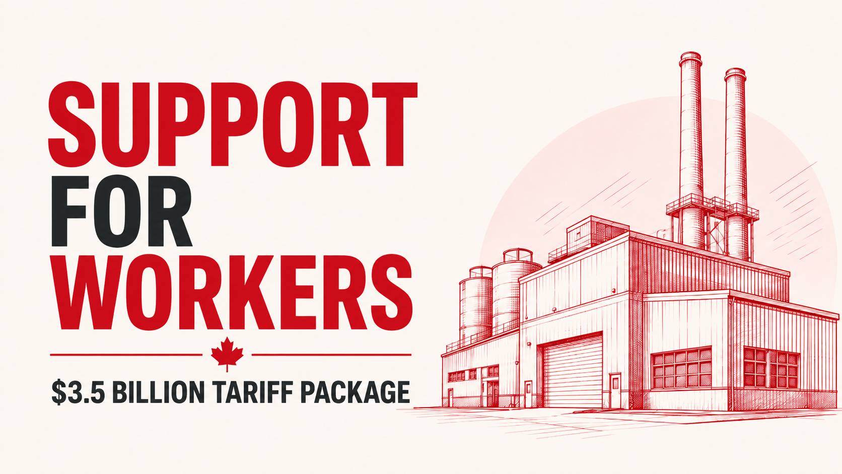 Canada Announces $3.5 Billion Support Package for Workers Affected by U.S. Tariffs